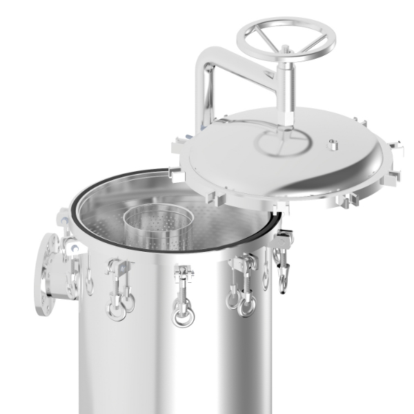 Filter Housing, Cartridge filter housing, Bag filter, High Flow, Stainless steel, SUS304, SUS316, Sanitary housing