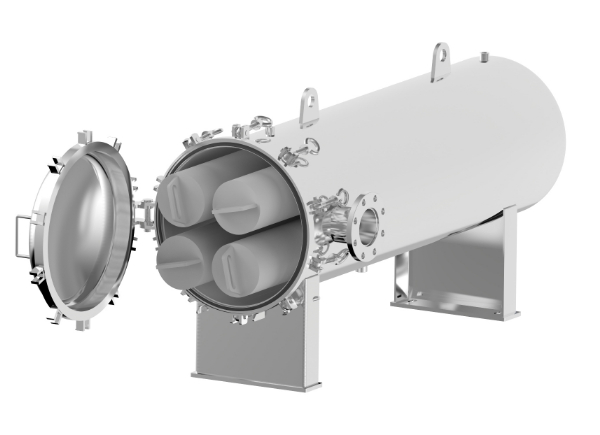 Filter Housing, Cartridge filter housing, Bag filter, High Flow, Stainless steel, SUS304, SUS316, Sanitary housing