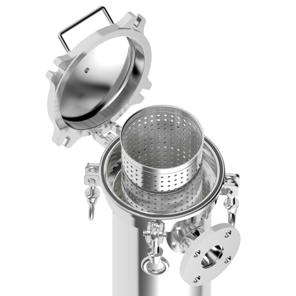 Filter Housing, Cartridge filter housing, Bag filter, High Flow, Stainless steel, SUS304, SUS316, Sanitary housing